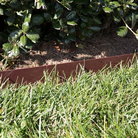 Edgings & Mulches Sort by Most Popular Showing 51 Recycled Rubber Walkway, 2&x27; x 8&x27; 66. . Metal edging at lowes